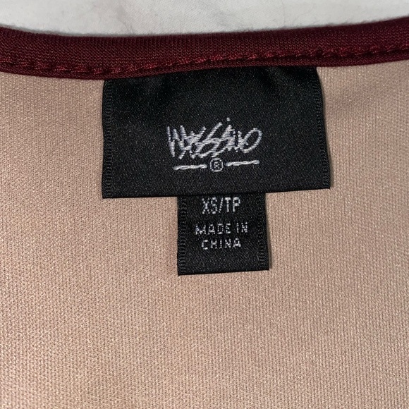 Maroon Halter Bodycon Dress - Picture 6 of 7